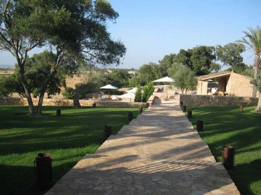 garden private villa Majorca